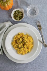 Risotto de zapallo