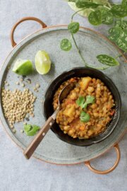 Harira, sopa de lentejas especiada marroquí