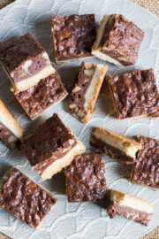 Kuchen de nueces y chocolate