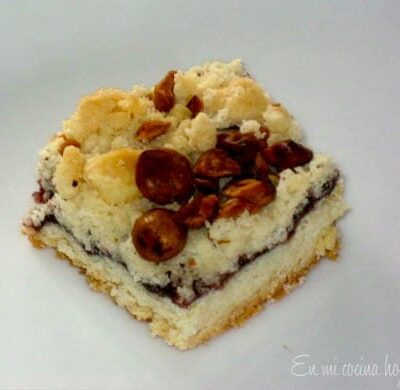 Galletas con mermelada y migas