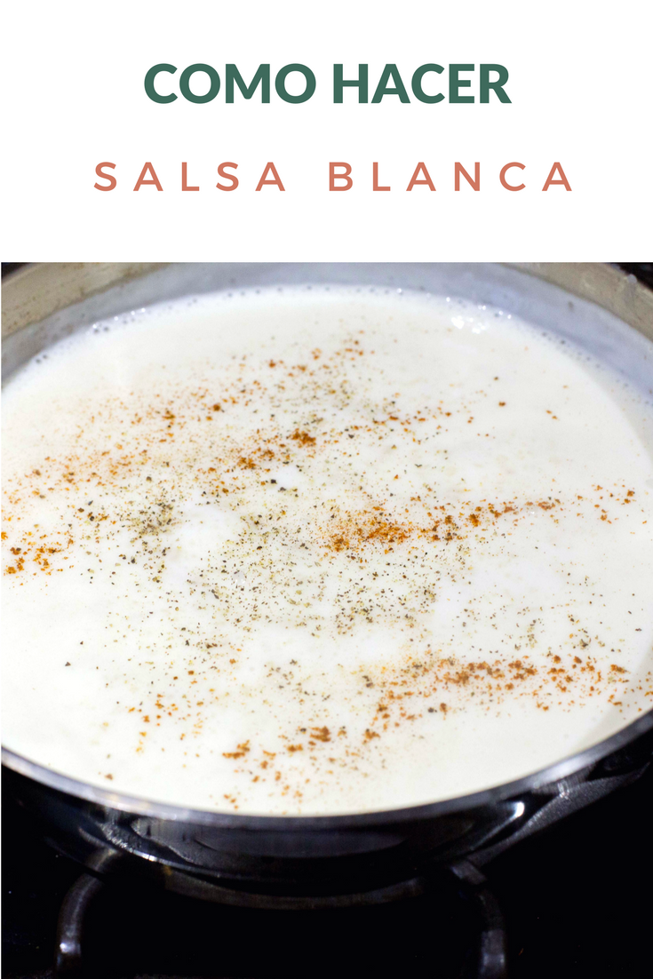 Como hacer salsa blanca - La Cocina Chilena de Pilar Hernández