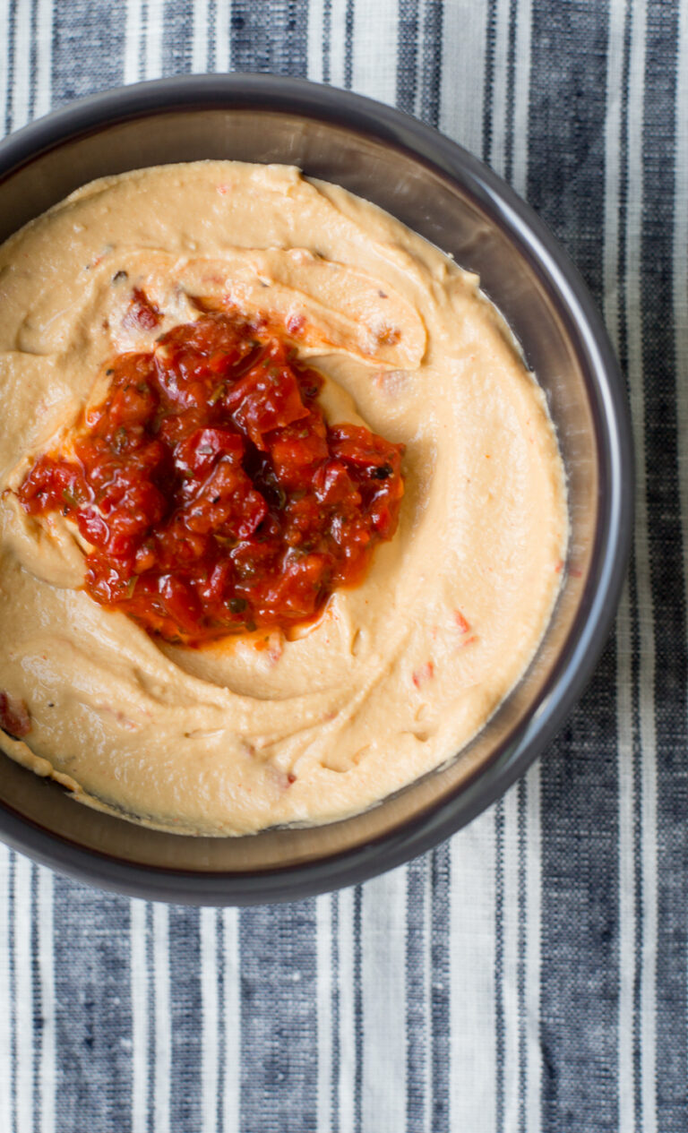 Hummus de pimentones