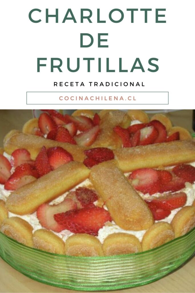 Charlotte de frutillas