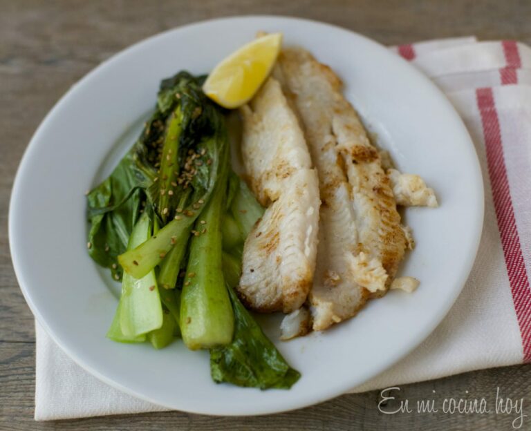 Pescado a la mantequilla negra