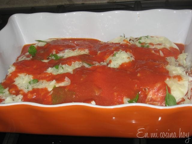 Berenjenas a la parmesana