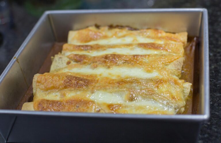 Enchiladas de pollo fáciles