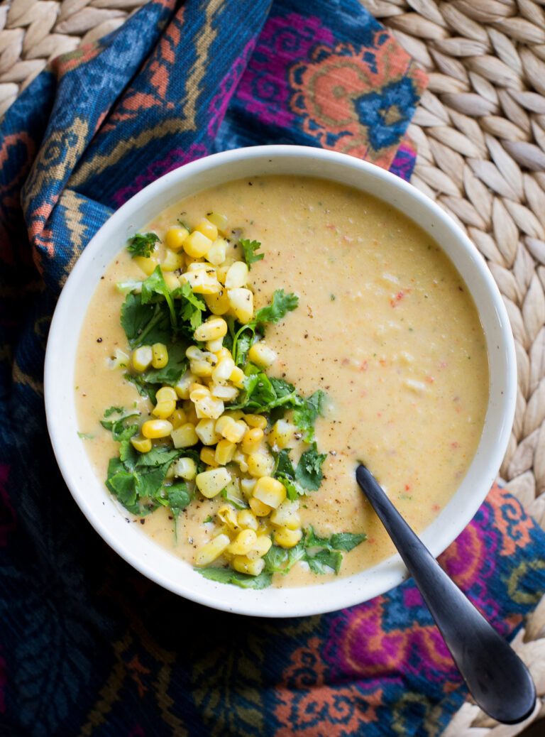 Crema de choclo, receta chilena