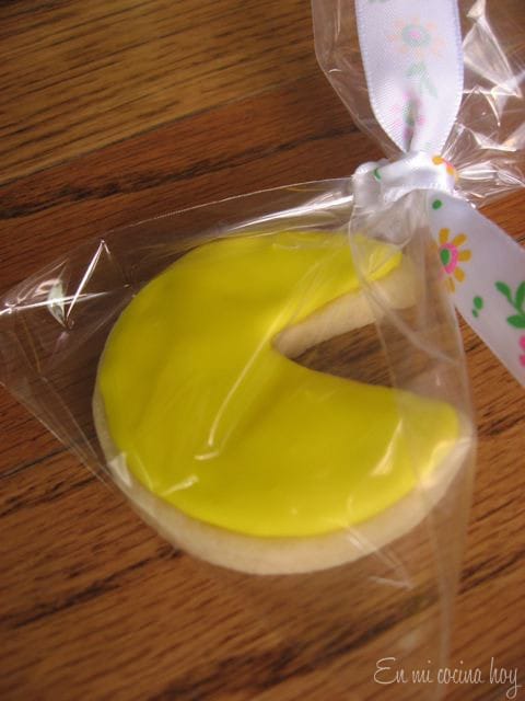 Glaseado para galletas sin claras