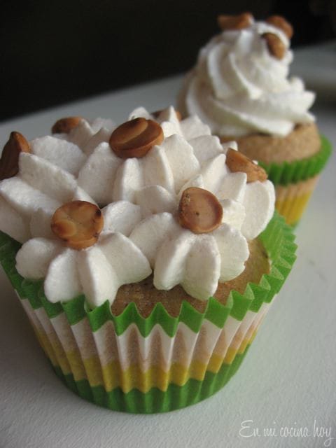 Cupcakes de avellanas chilenas