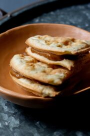 Waffles con manjar del sur de Chile