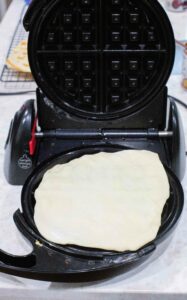 masa en la waffler