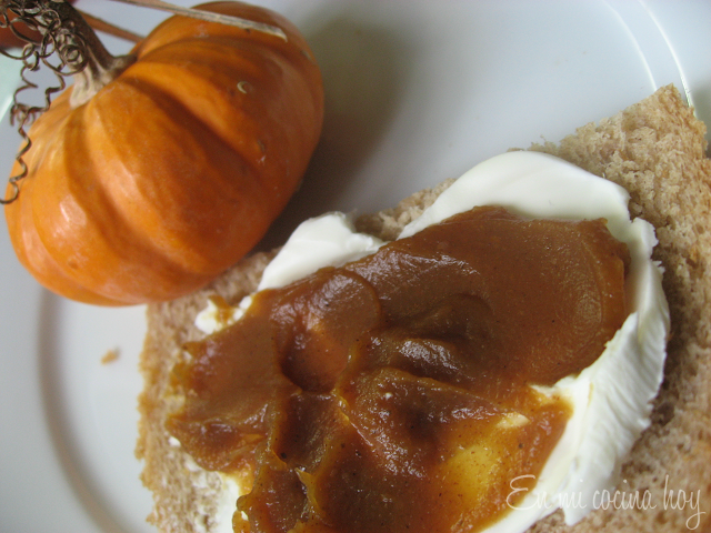 Mermelada o manjar de zapallo