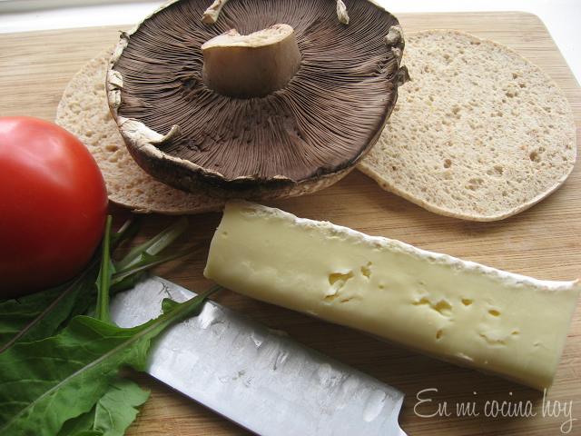 Hamburguesas de champiñón