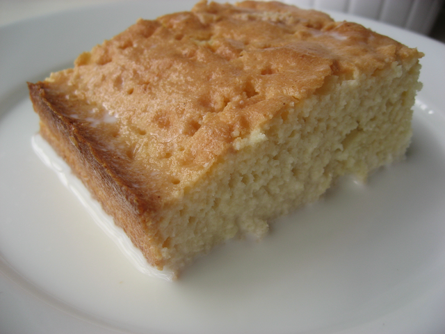 Postre tres leches