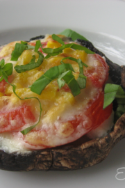 Pizza en champiñón Portobello