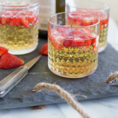 Tragos chilenos: Clery vino con frutillas