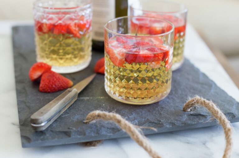 Tragos chilenos: Clery vino con frutillas
