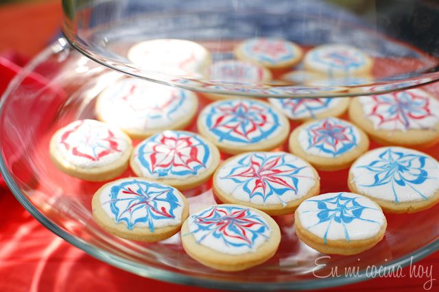 Galletas decoradas con glacé