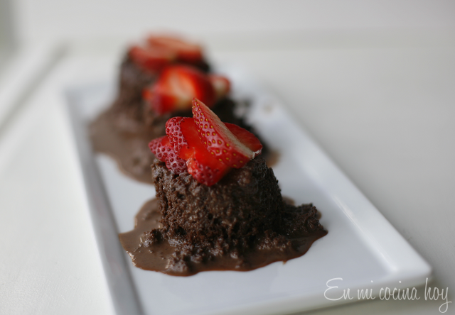 Tres leches de chocolate