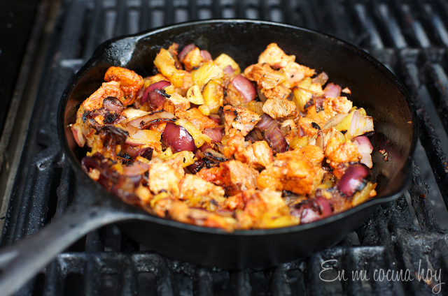 Tacos de cerdo al pastor