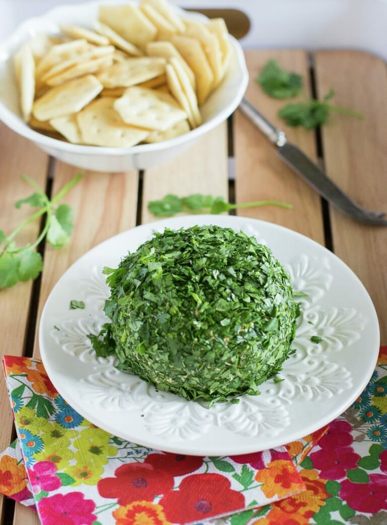 Bola de queso para picoteo
