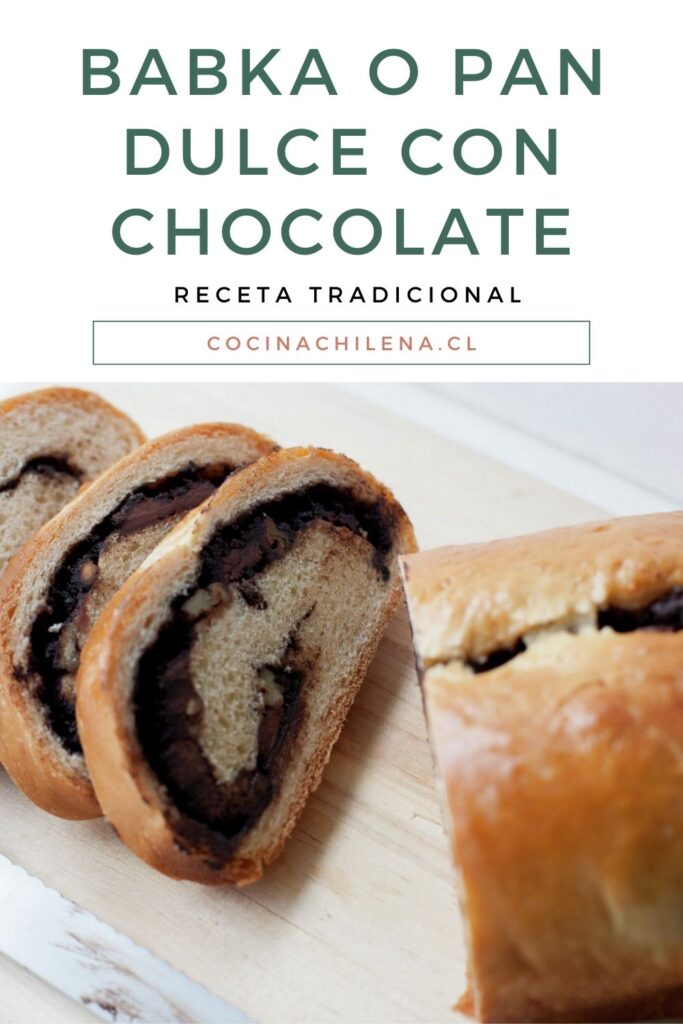 Babka o Pan dulce con chocolate