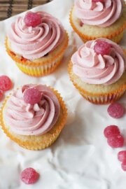 Cupcakes de frutillas