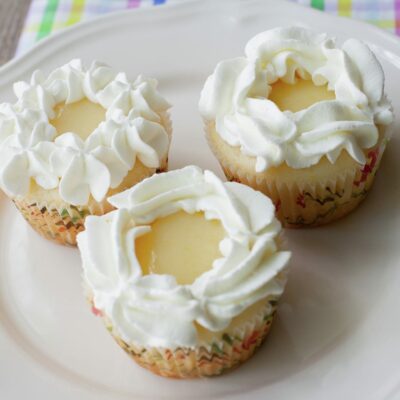 Cupcakes de Pie de Limón