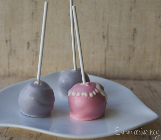 Cake pops de brownie
