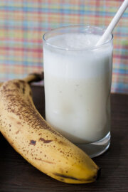 Leche con plátano