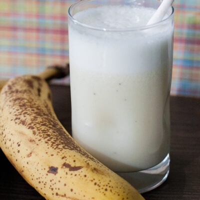 Leche con plátano
