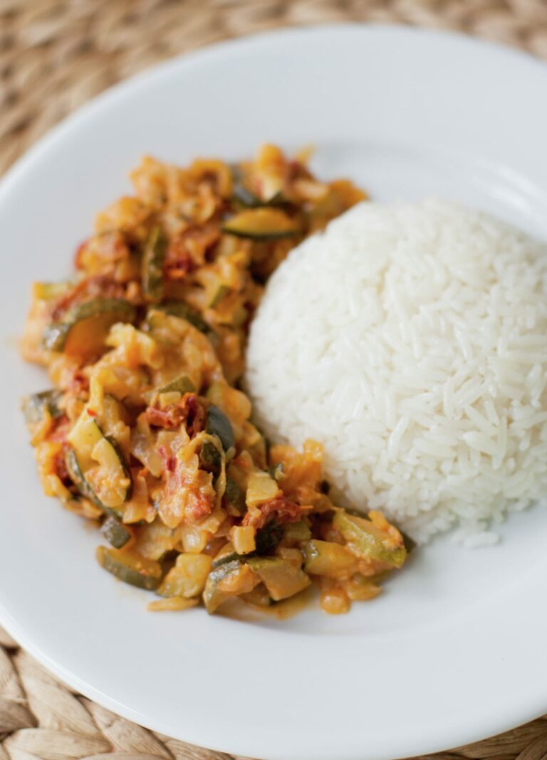 Zapallitos italianos con tomates