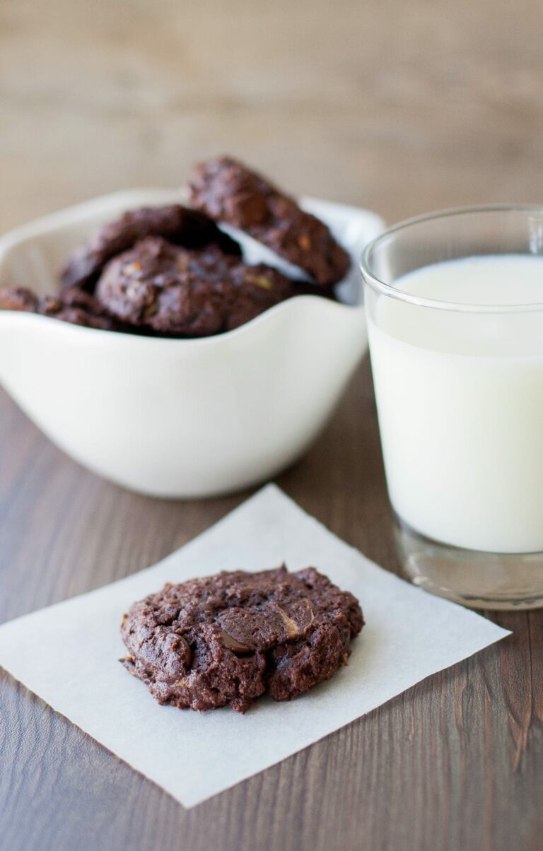 Galletas de chocolate y zapallitos