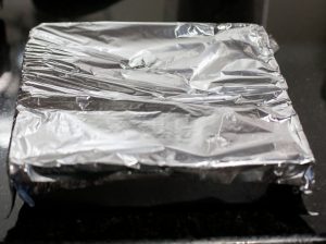 molde cubierto con aluminio