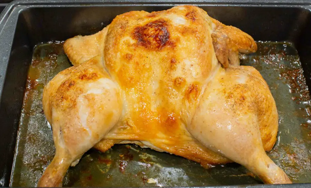 Pollo asado al horno fácil y rápido