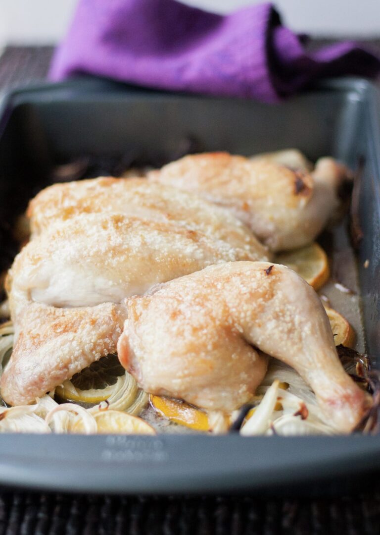 Pollo al horno fácil y rápido