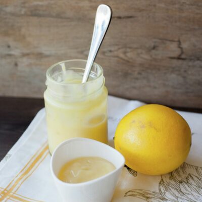 Crema de limón