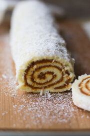 Brazo de reina, receta chilena