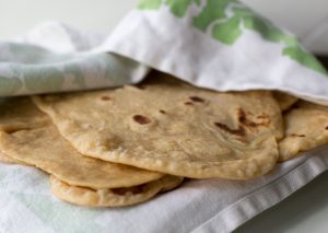 Tortillas de harina mexicanas