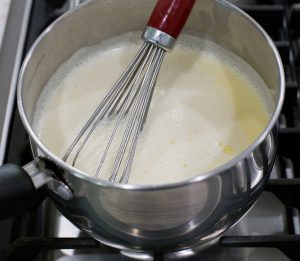 cocción crema pastelera