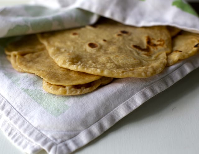 Tortillas de harina mexicanas
