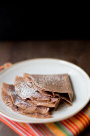 Panqueques de chocolate sin glutén