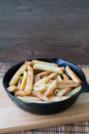 Papas fritas al horno