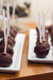 Cake pops de chocolate