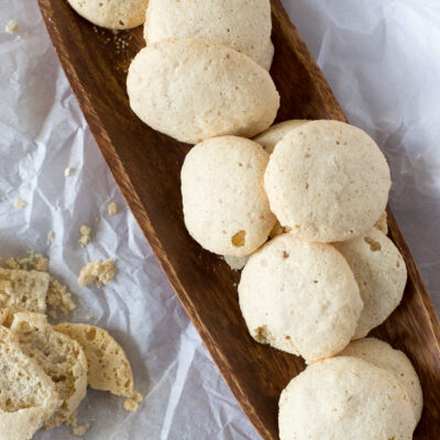 Galletas de almendra crocantes