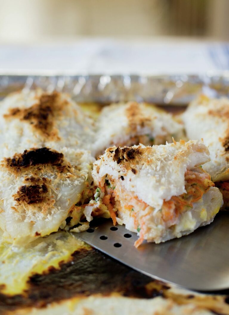 Pescado relleno, receta chilena