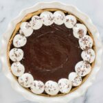 Pie de chocolate.