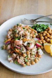 Ensalada de camarones chilenos