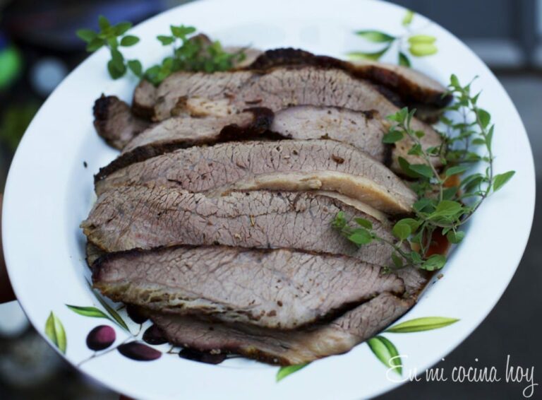 Plateada chilena al horno u olla de presión