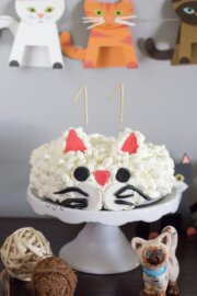 Torta de galletas de gato